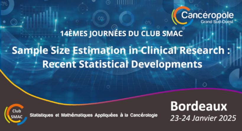 The 14th meeting of the Club des Statistiques et Mathématiques Appliquées à la Cancérologie (SMAC)